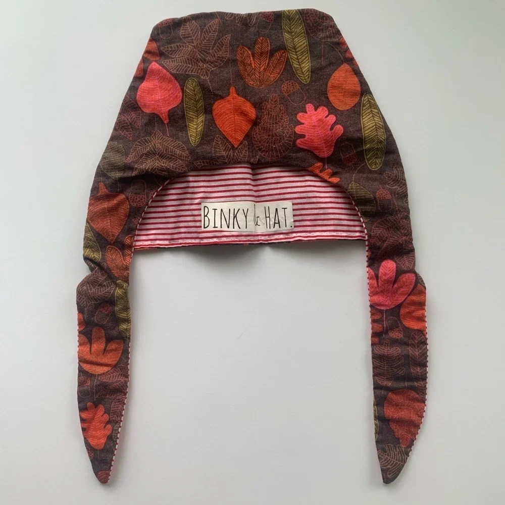 Binky & Hat Fall leaf Bonnet
